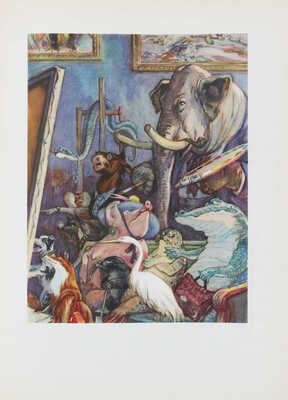 Михалков С.В. Избранные басни / Ил. А. Герасимов и др.; пер. и тит. худож. Е. Рачева. М.: Гослитиздат, [1953].